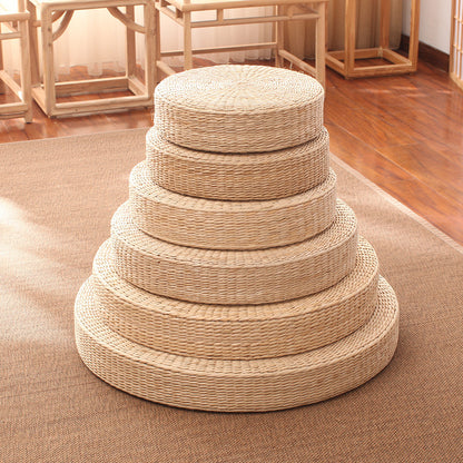 Futon Cushion Coffee Table Tatami Straw Meditation