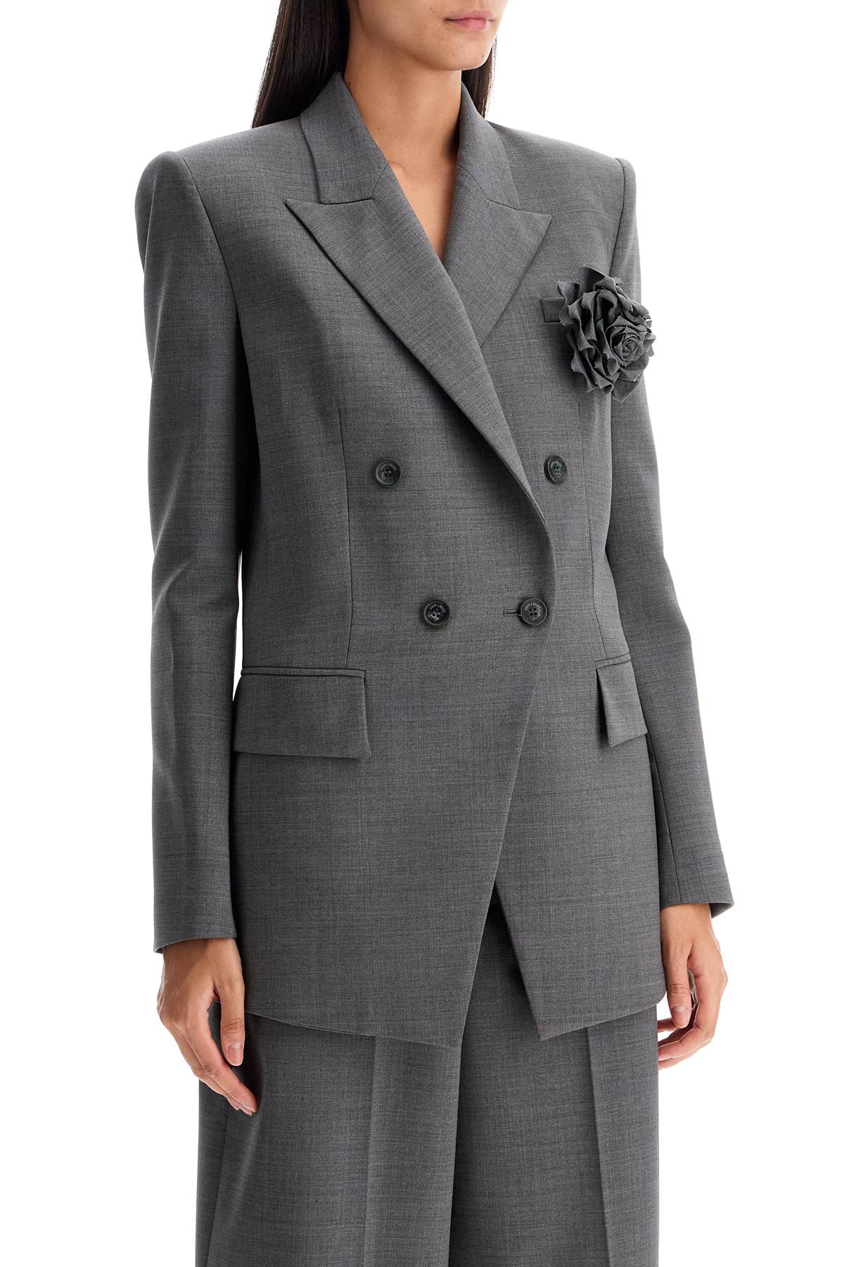 Giuseppe Di Morabito Giuseppe Di Morabito double-breasted wool stretch blazer