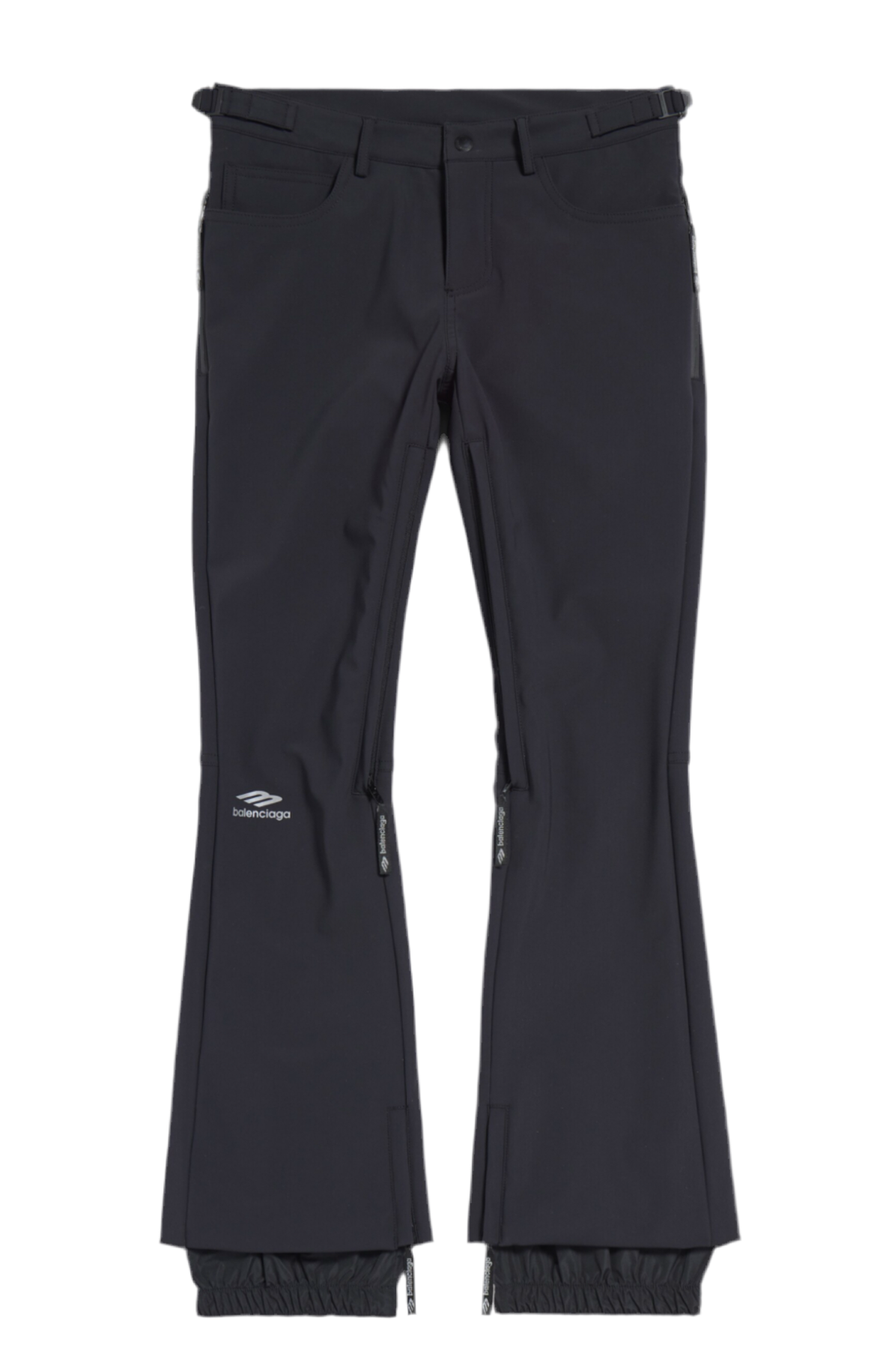 BALENCIAGA 5-POCKET SKI PANTS IN BLACK