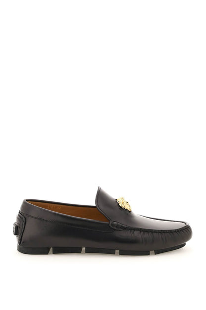 Versace Versace la medusa leather loafers