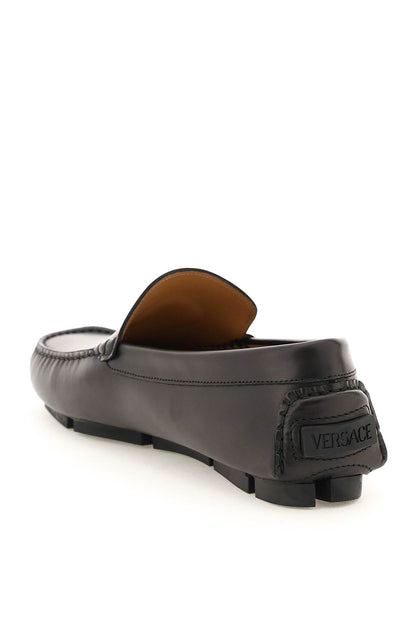 Versace Versace la medusa leather loafers