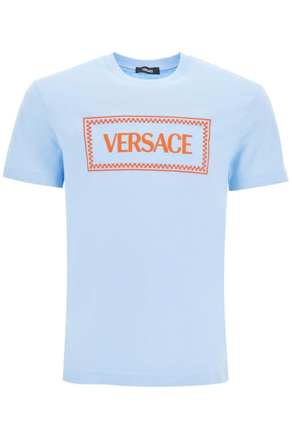 Versace Versace embroidered logo t-shirt