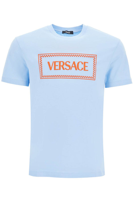 Versace Versace embroidered logo t-shirt