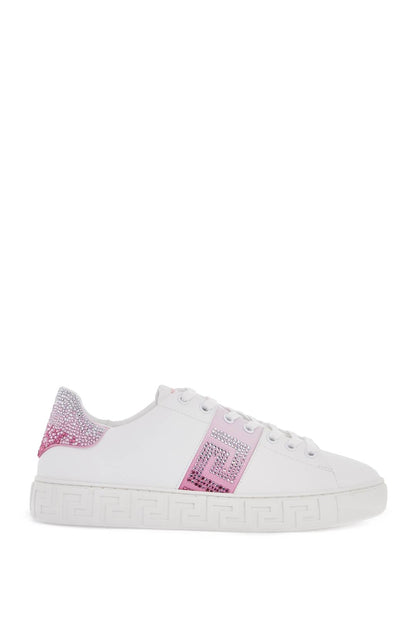 Versace Versace 'greca crystal sneakers