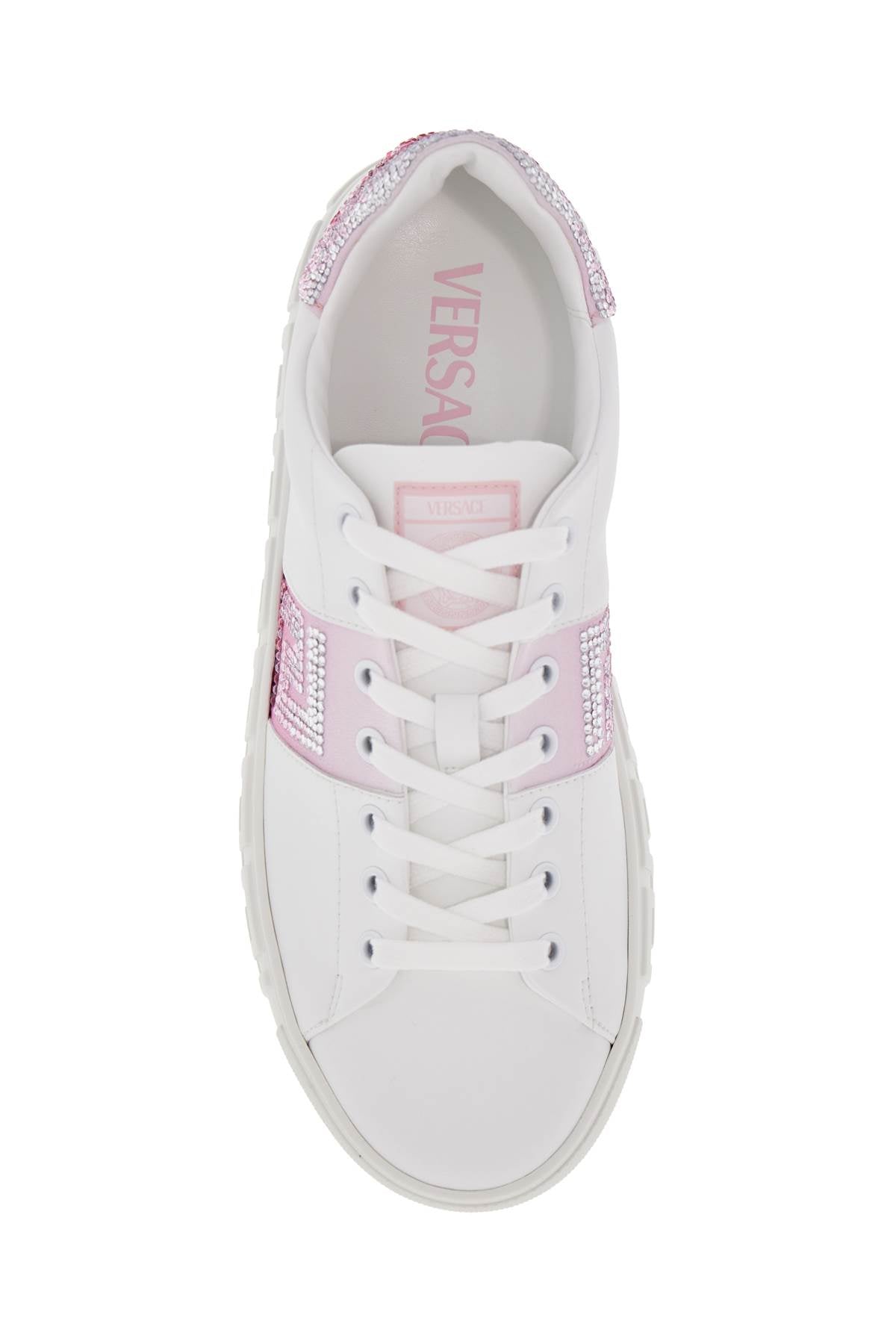 Versace Versace 'greca crystal sneakers