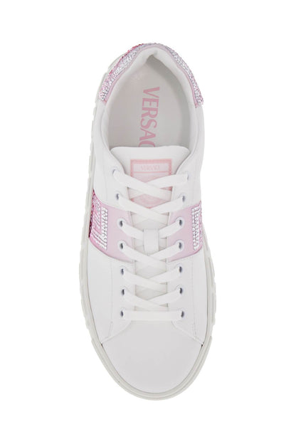 Versace Versace 'greca crystal sneakers