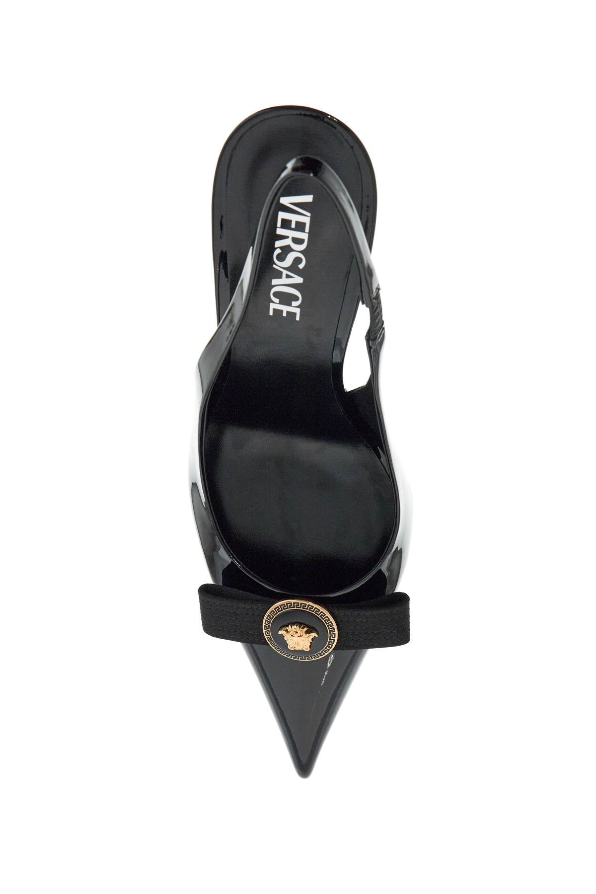 Versace Versace gianni ribbon slingback