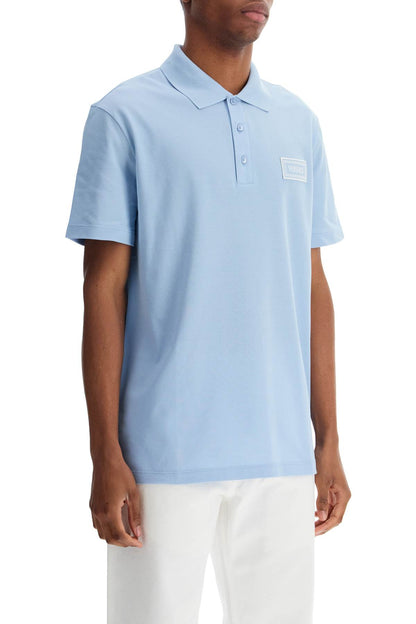 Versace Versace short-sleeved polo shirt with logo