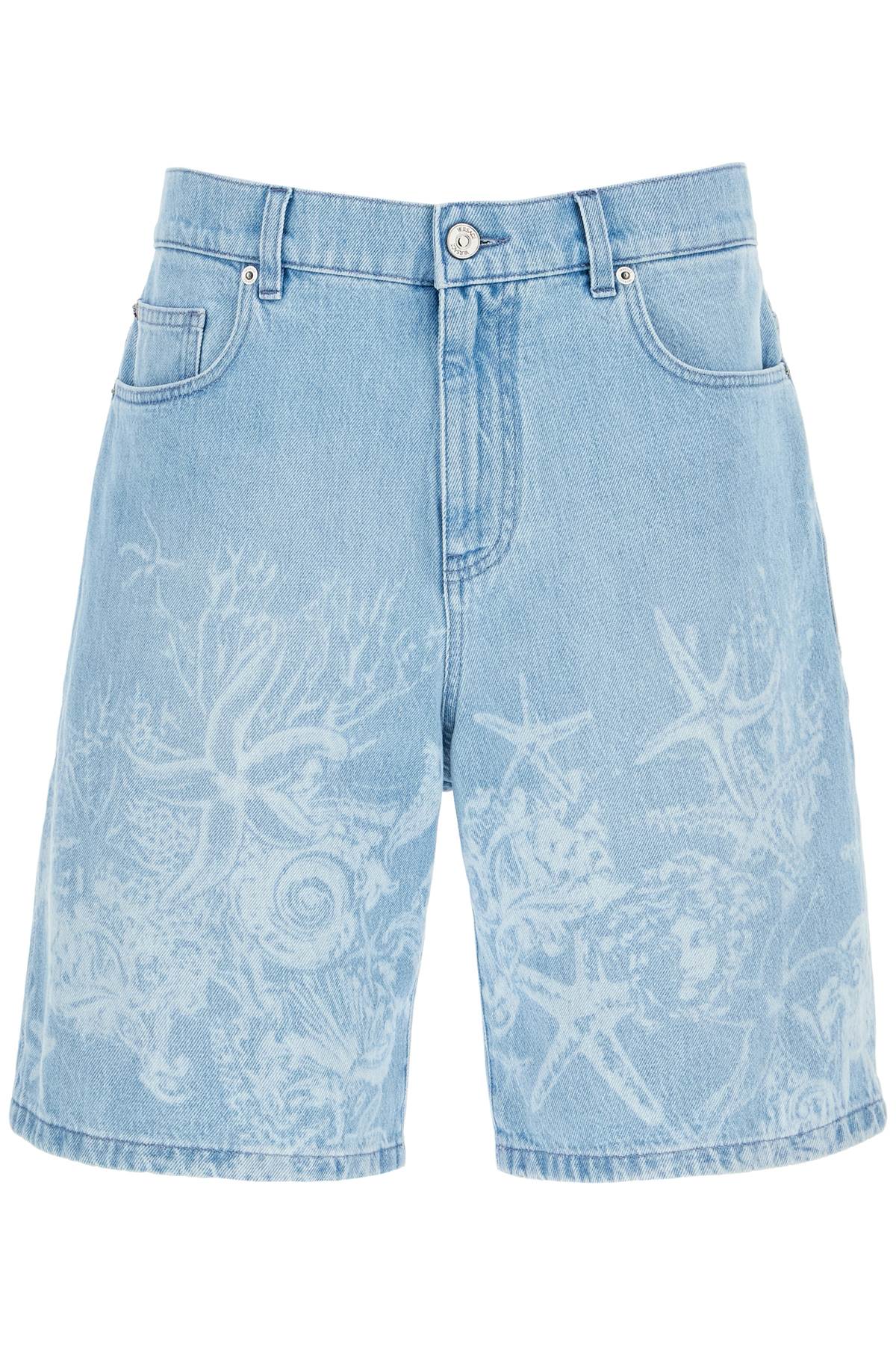 Versace Versace "baroque sea denim lasered