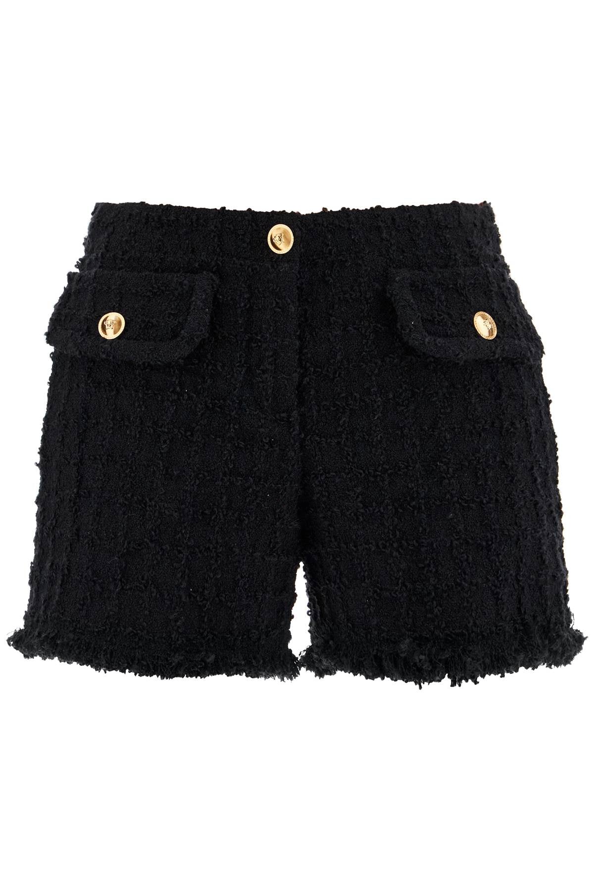 Versace Versace "heritage tweed mini shorts