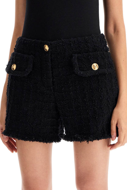 Versace Versace "heritage tweed mini shorts