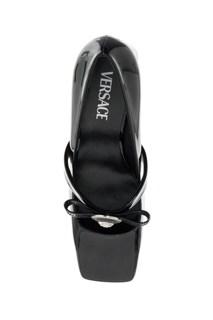 Versace Versace "gianni ribbon patent leather dé