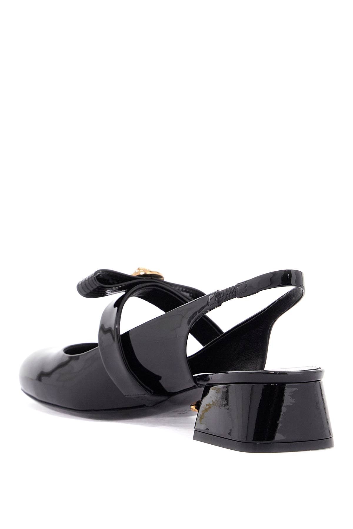 Versace Versace gianni ribbon slingback