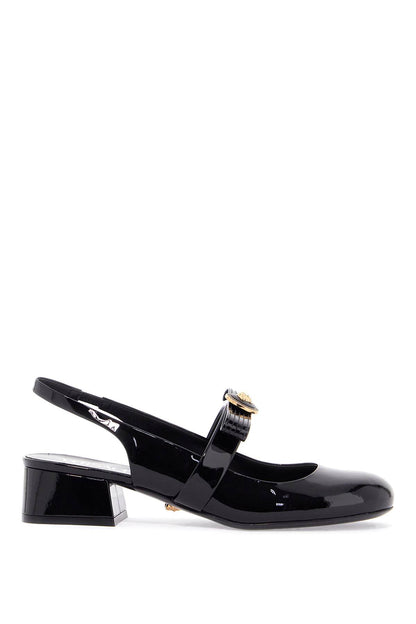 Versace Versace gianni ribbon slingback