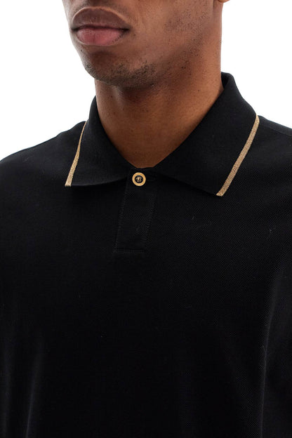 Versace Versace cotton piquã© polo shirt