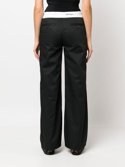 Palm Angels Palm Angels Trousers Black