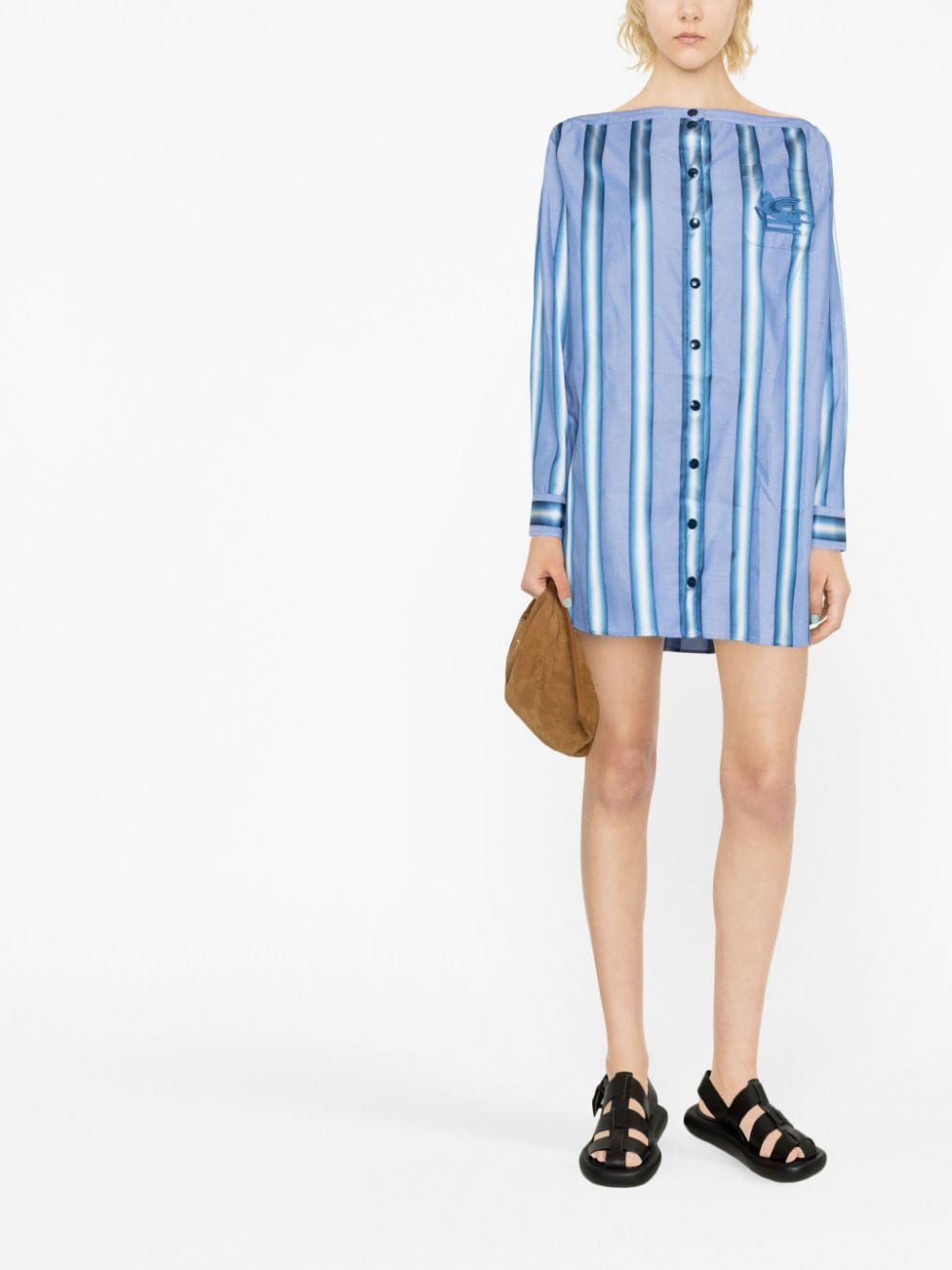 Etro Etro Dresses Clear Blue