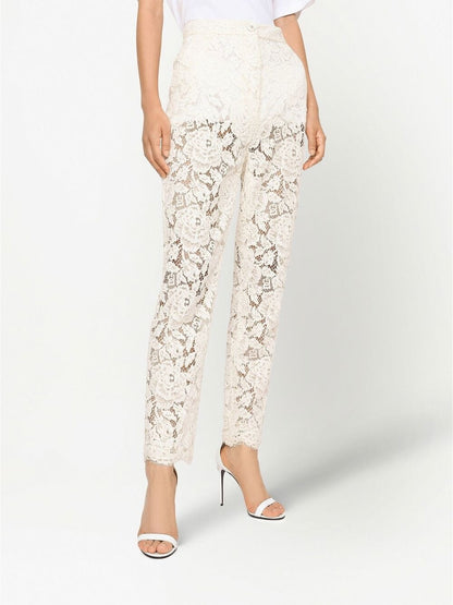 Dolce & Gabbana Dolce & Gabbana Trousers White