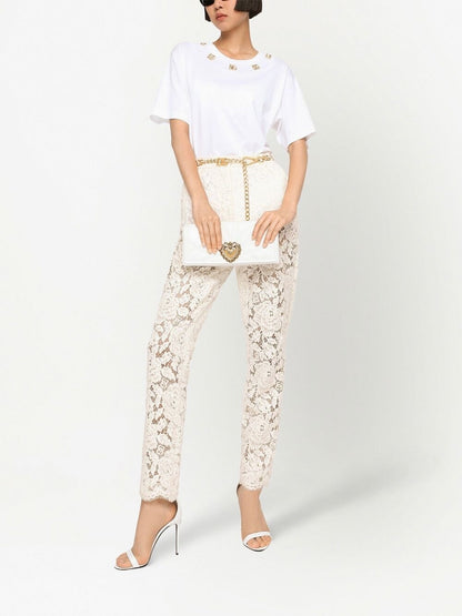 Dolce & Gabbana Dolce & Gabbana Trousers White