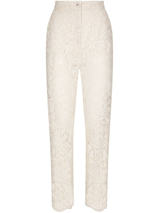 Dolce & Gabbana Dolce & Gabbana Trousers White