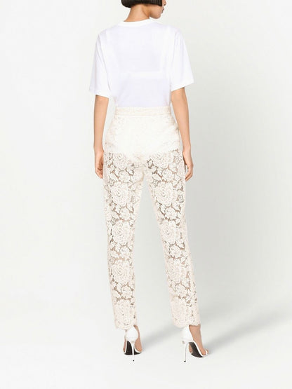 Dolce & Gabbana Dolce & Gabbana Trousers White