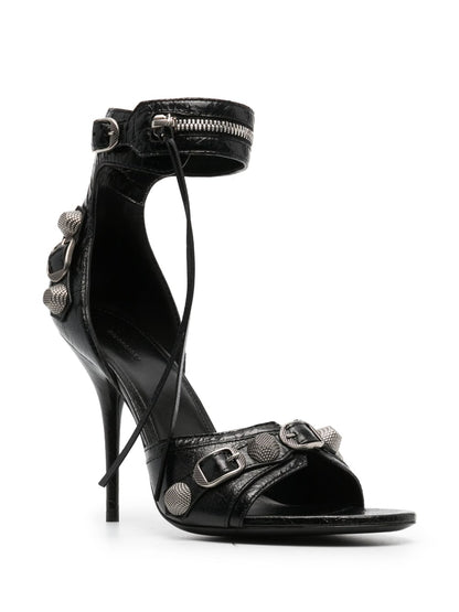 Balenciaga Cagole 110mm leather sandals