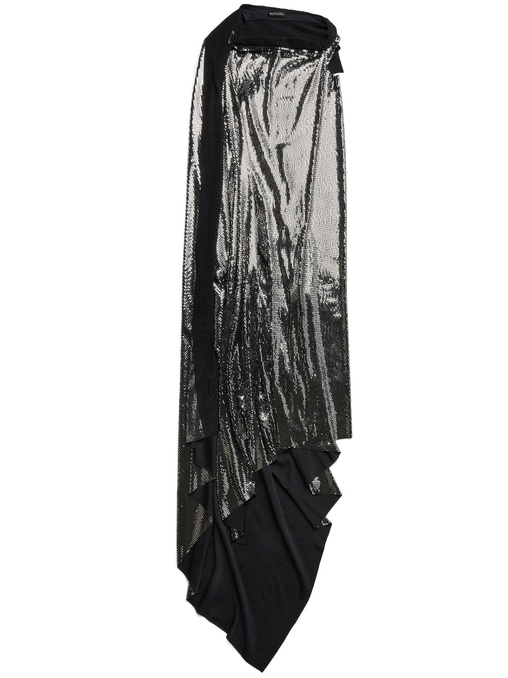 Balenciaga Metallic Effect Midi Dress