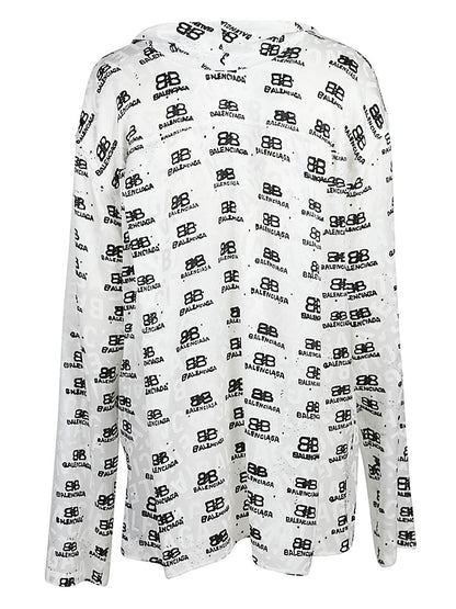 Balenciaga printed blouse