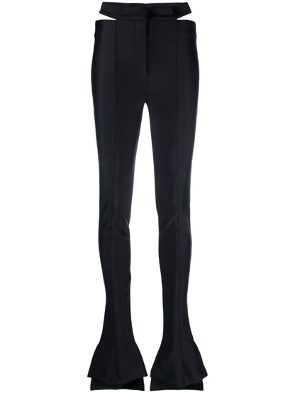 MUGLER Trousers Black