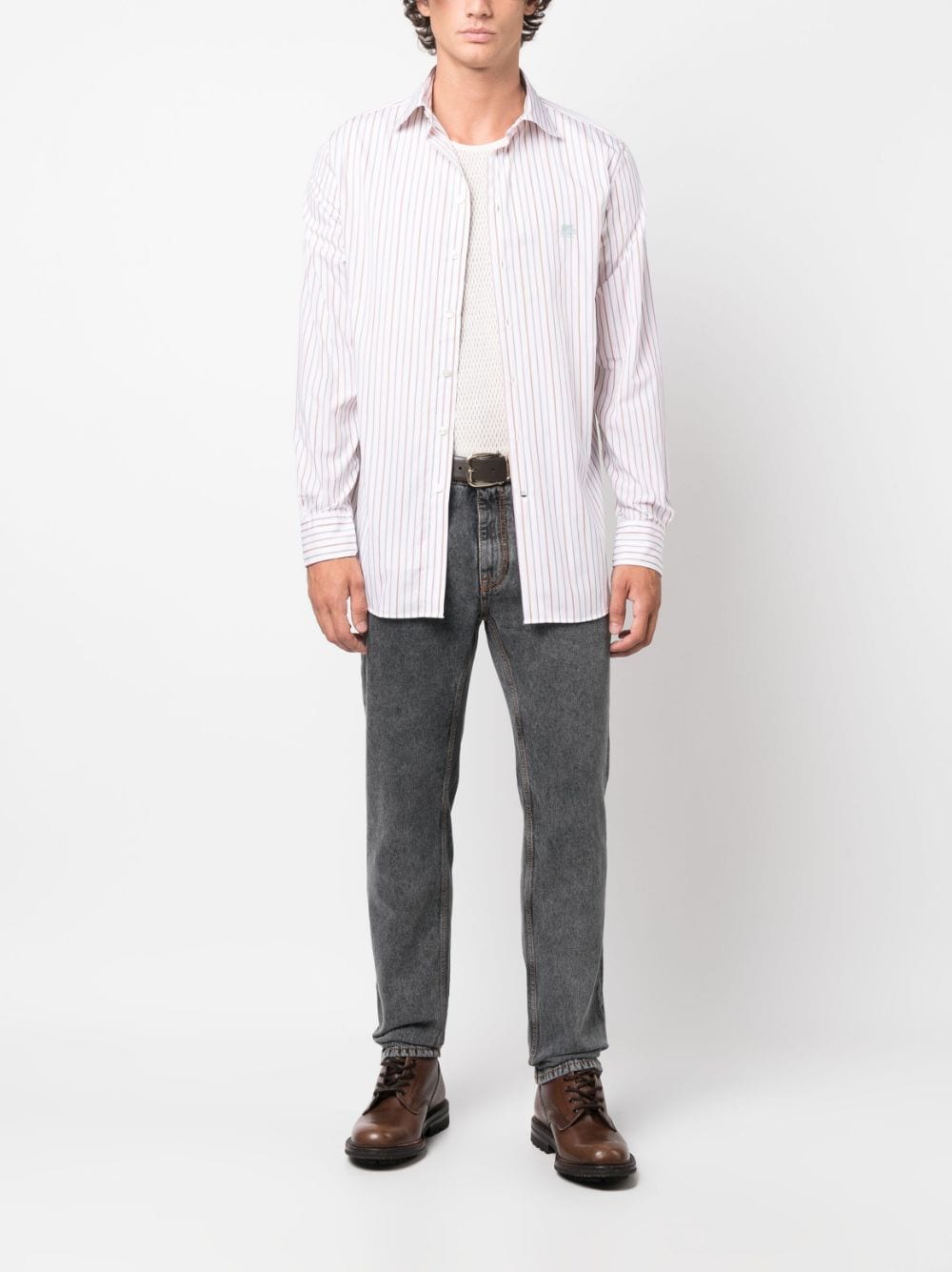 Etro Shirts Grey