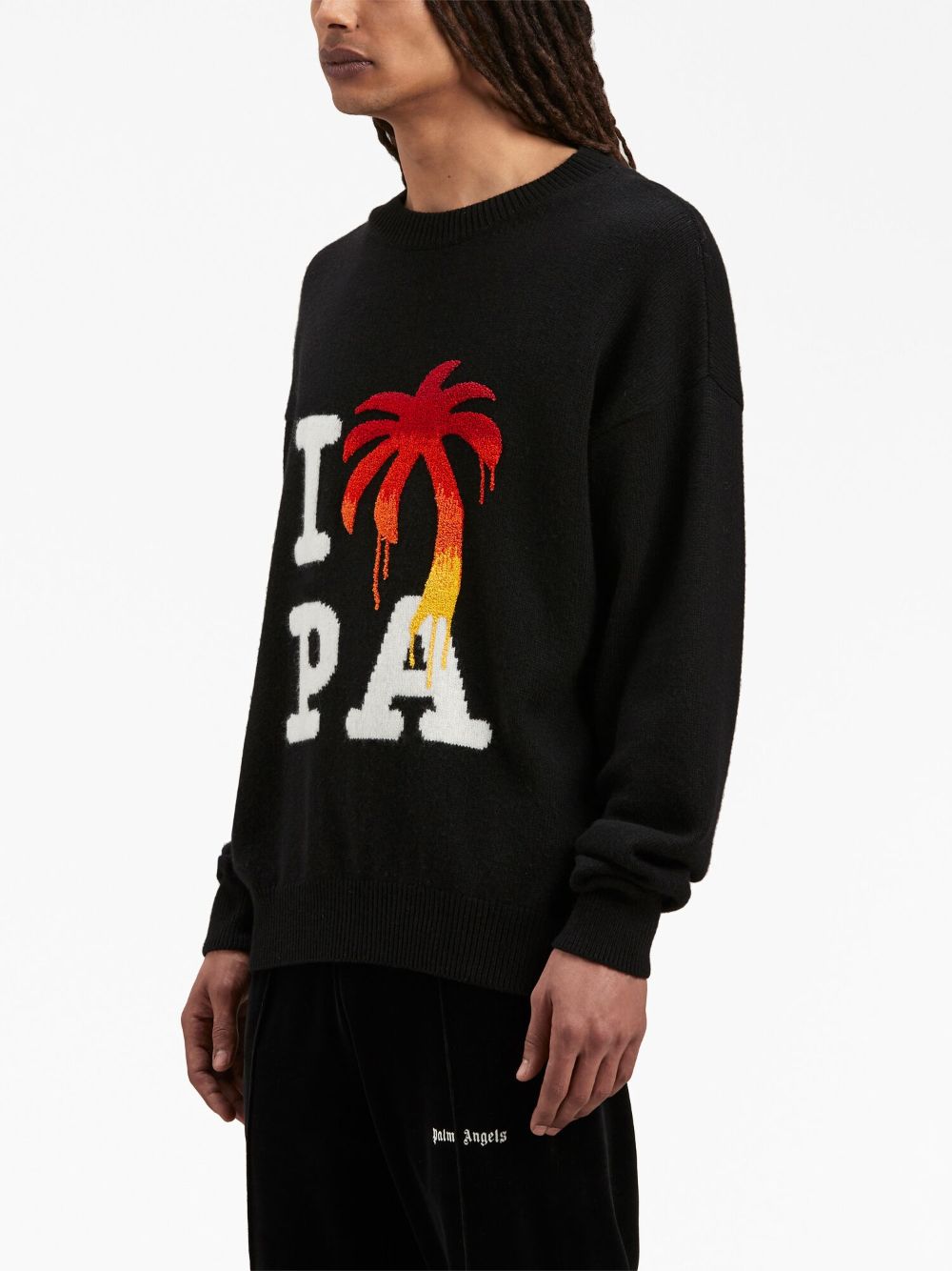 Palm Angels Palm Angels Sweaters Black