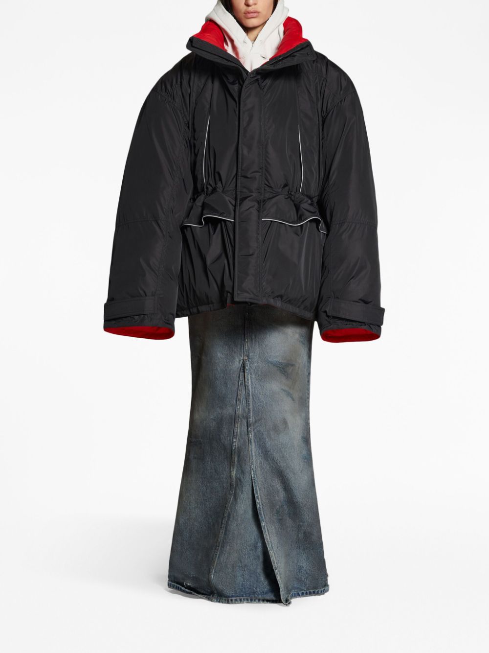 Balenciaga oversized padded parka