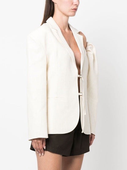 JACQUEMUS JACQUEMUS Jackets White