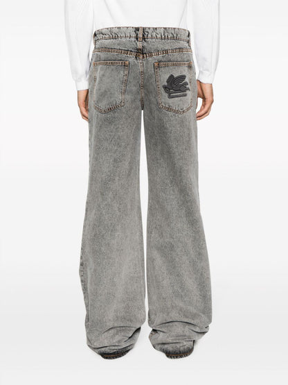 Etro wide flared jeans