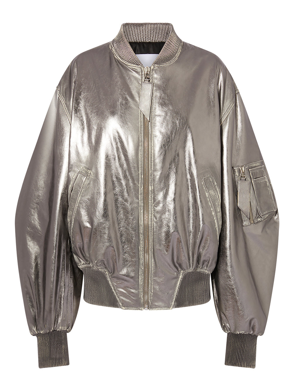 The Attico The Attico Coats Silver