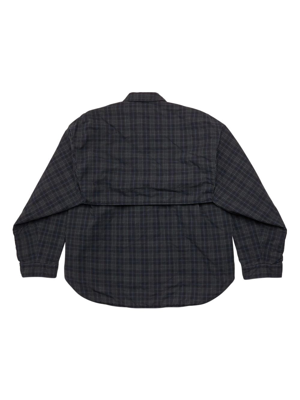 Balenciaga Checked pattern flannel shirt