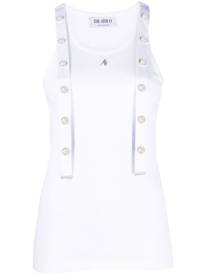 The Attico Top White