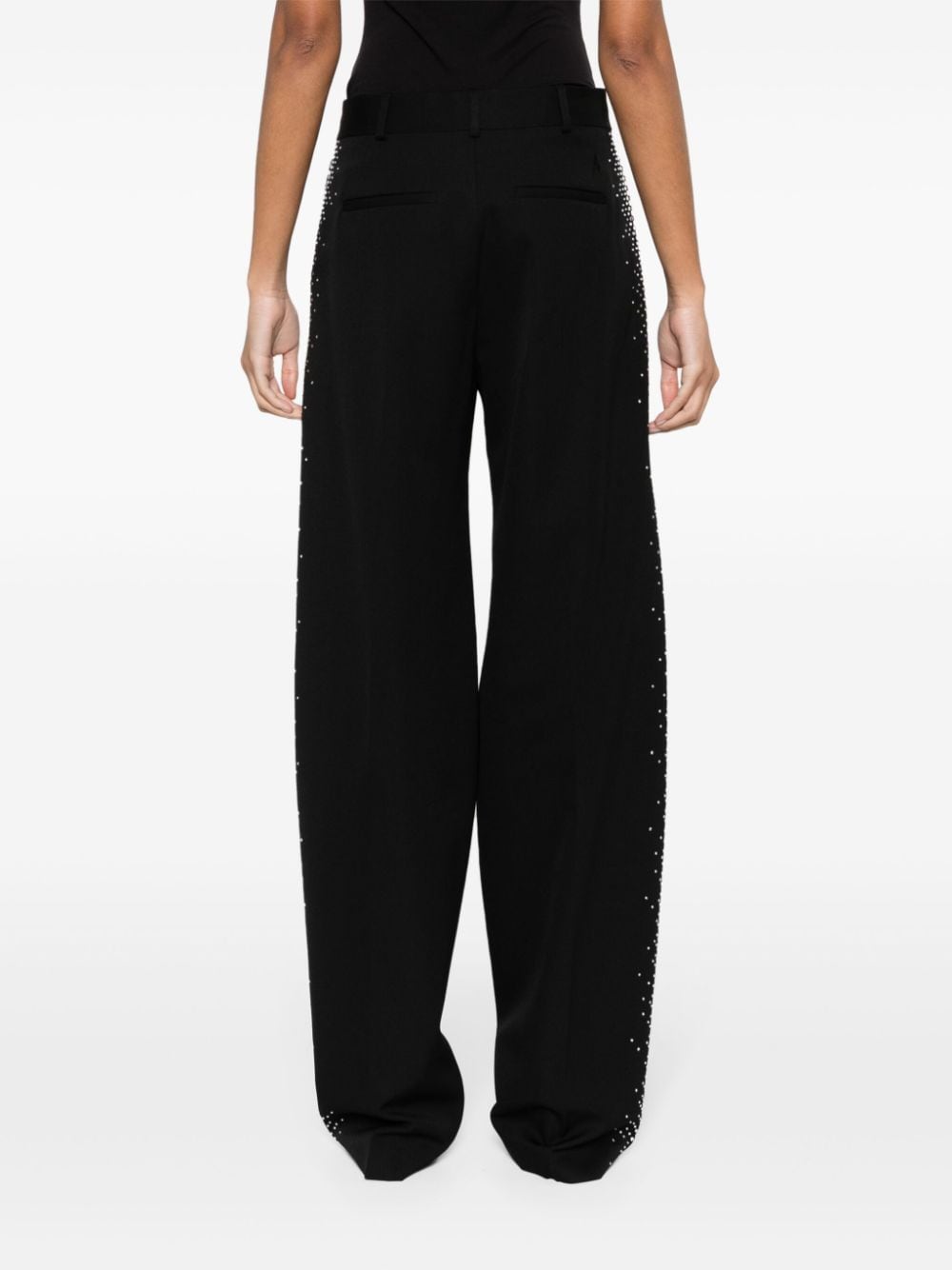 The Attico The Attico Trousers Black