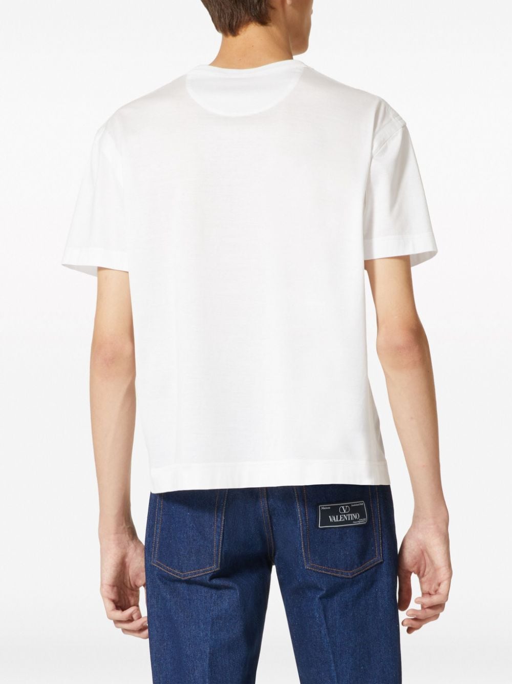 Valentino Valentino T-shirts and Polos White