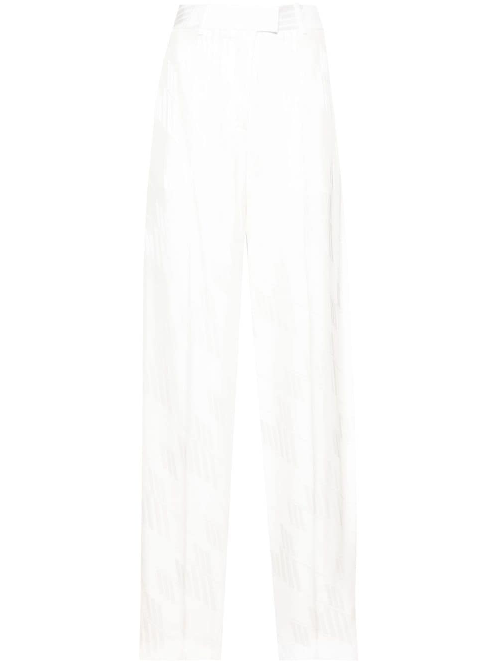 The Attico The Attico Trousers White