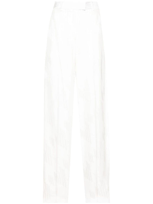 The Attico The Attico Trousers White