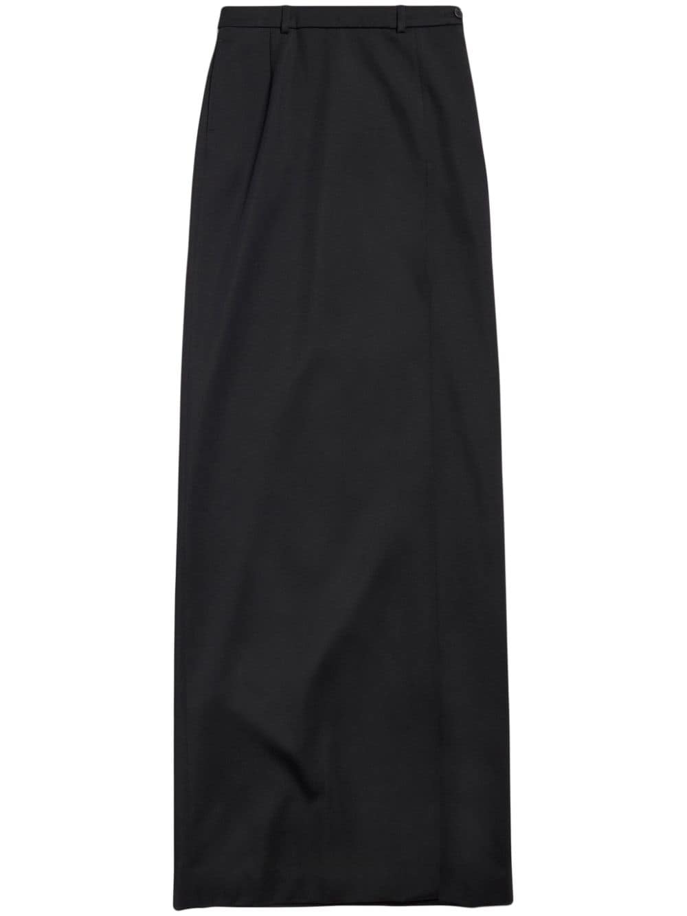 Balenciaga slit tailored maxi skirt