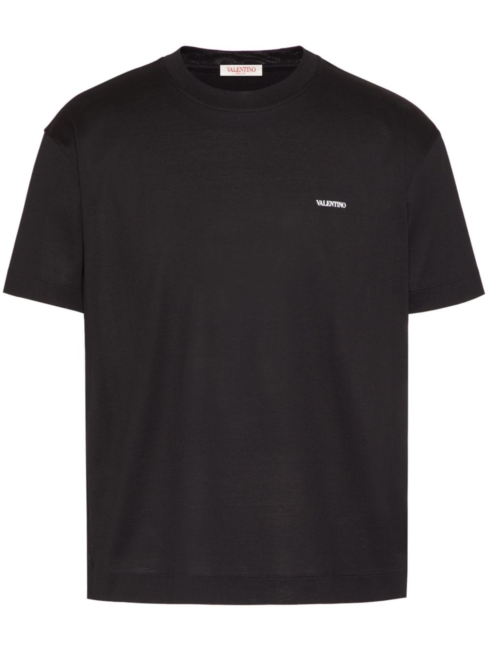 Valentino Valentino T-shirts and Polos Black