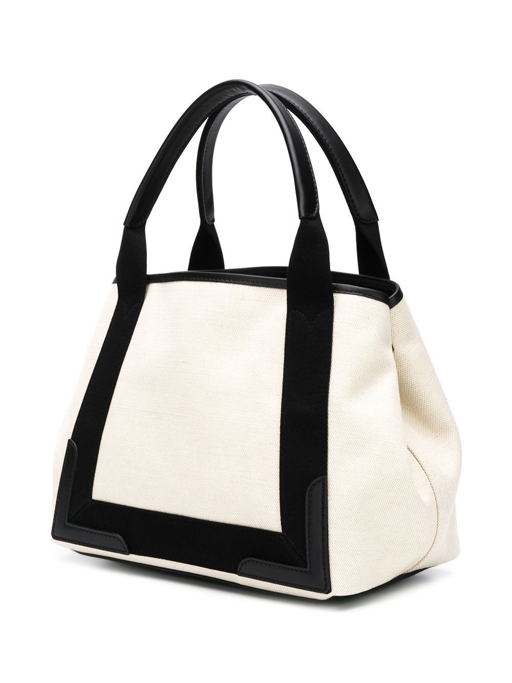 Balenciaga canvas tote with removable pouch