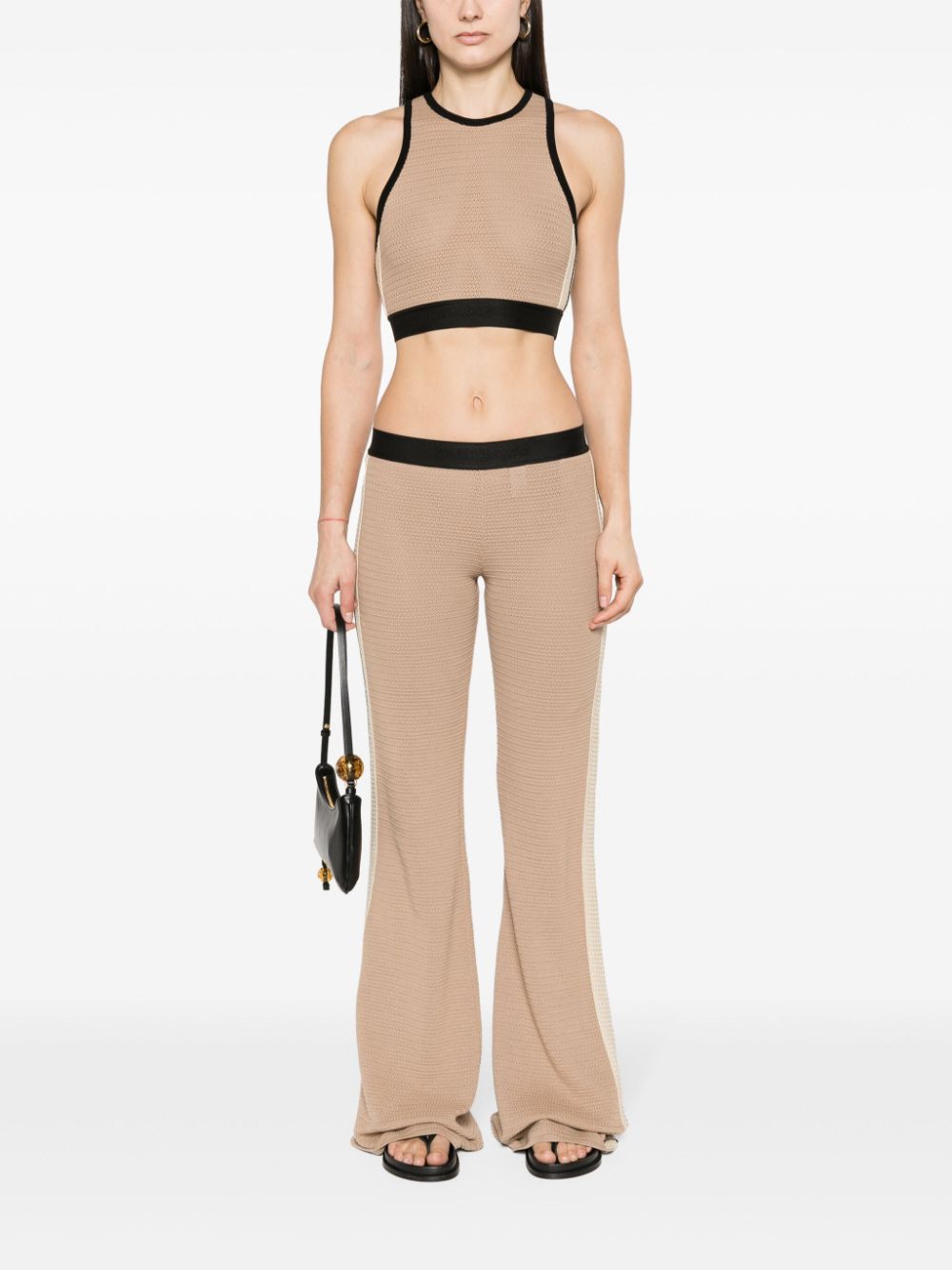 Palm Angels Palm Angels Trousers Beige