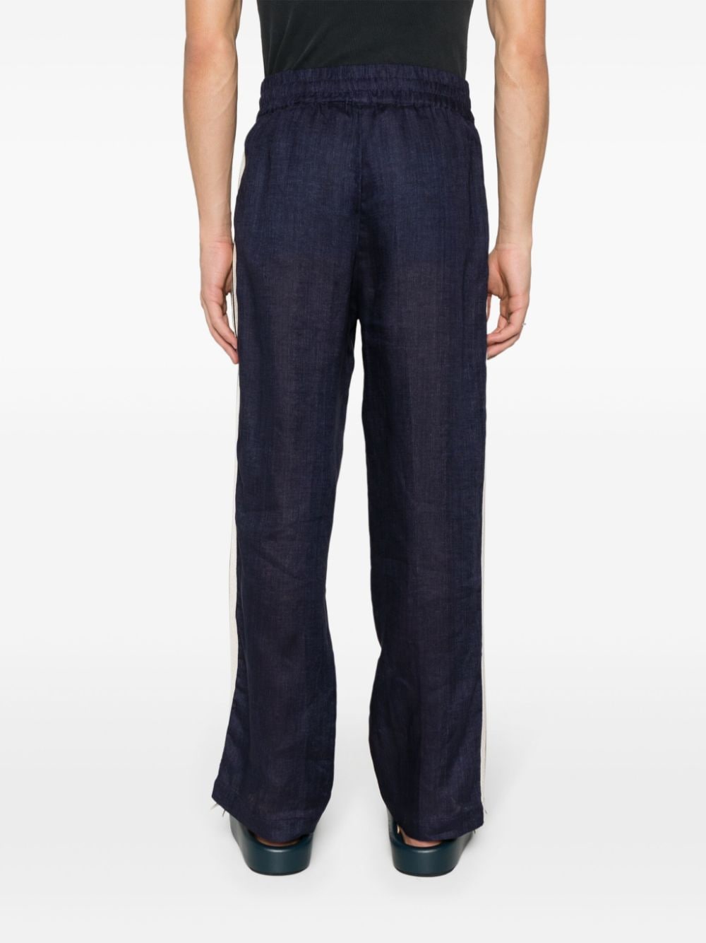 Palm Angels Palm Angels Trousers Blue