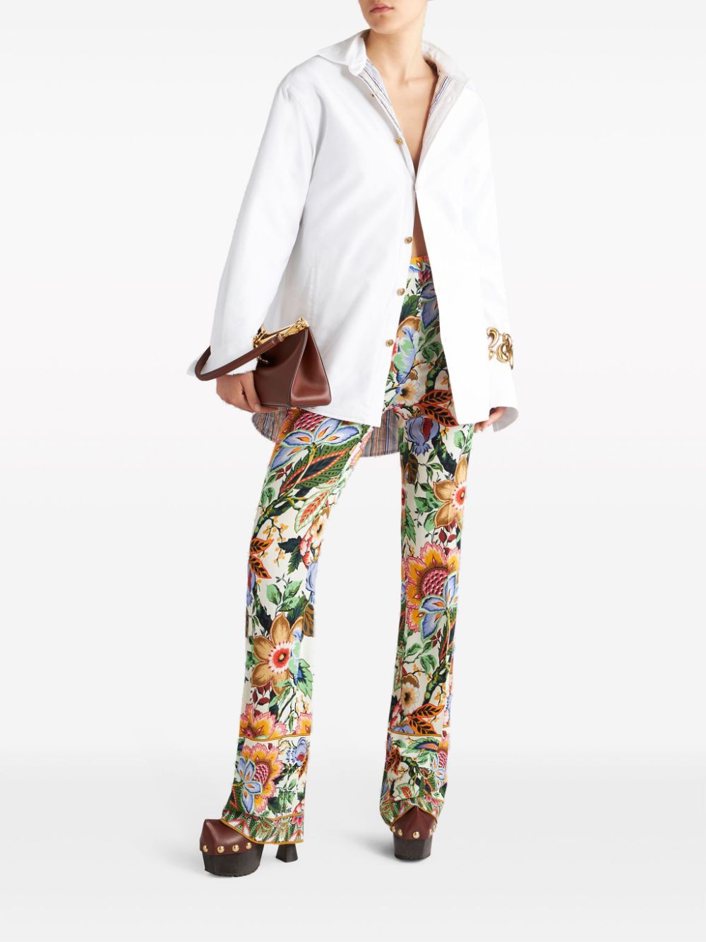 Etro Etro Trousers White