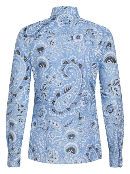 Etro Shirts Clear Blue