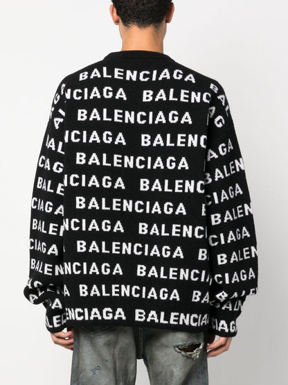 Balenciaga logo sweater