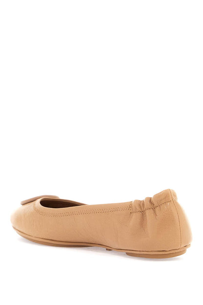 Tory Burch Tory Burch suede minnie travel ballet flats